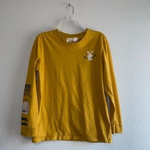 Dutch Bros Golden Yellow “A Better World” Long Sleeve T-Shirt